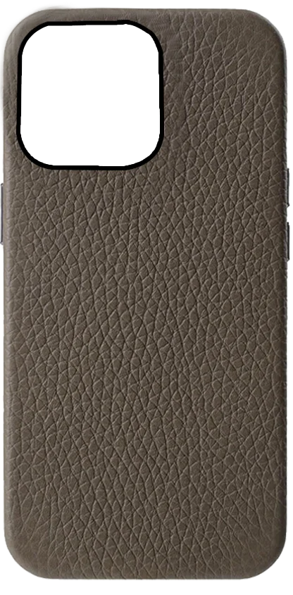 Melkco iPhone 13 Pro Max Origin Paris Leather Cover - Grey - Tashqila Melkco iPhone 13 Pro Max Origin Paris Leather Cover - Grey - Tashqila